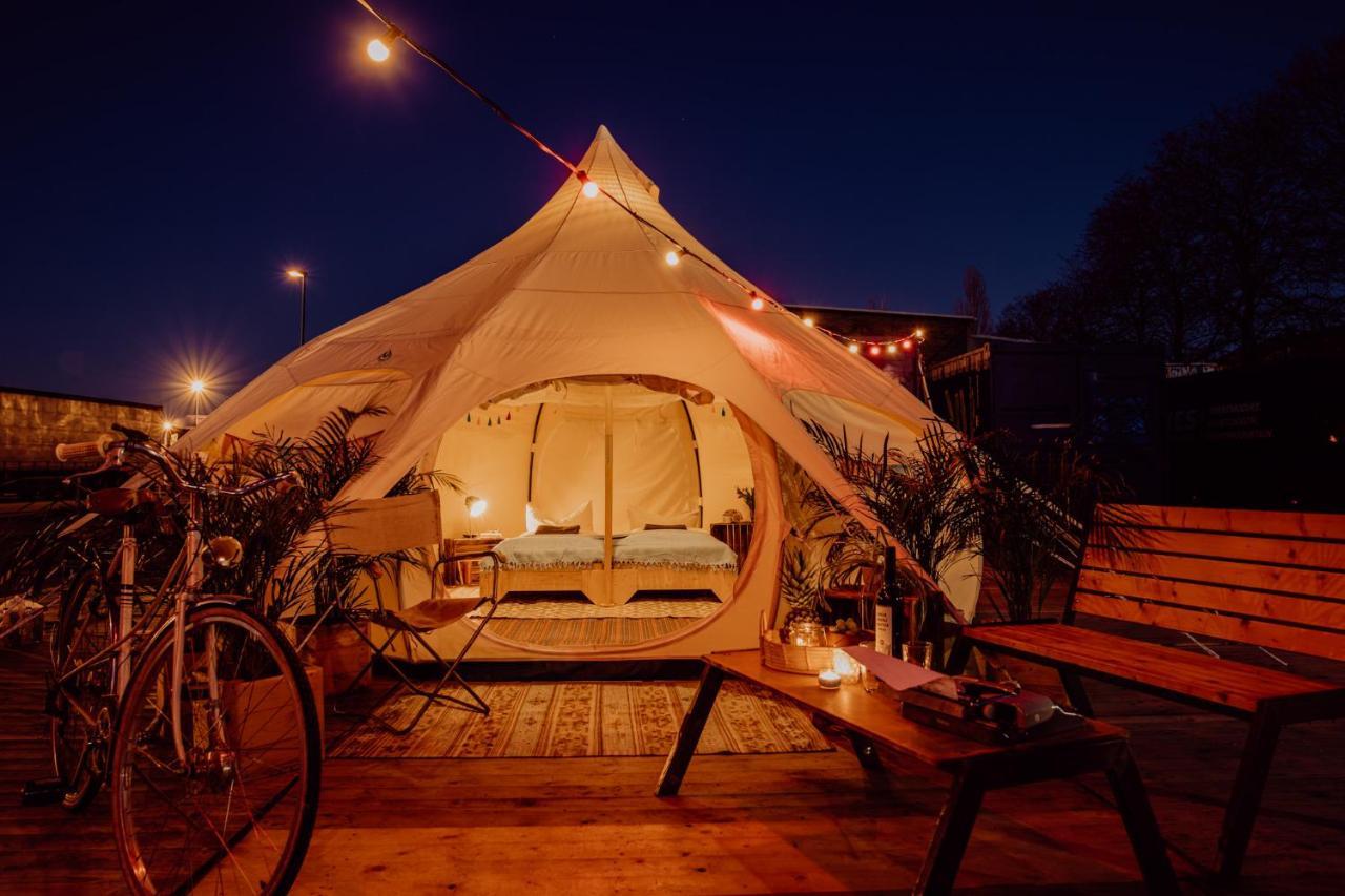 Raus Und Gut Glamping Am Graebendorfer See ドレープカウ エクステリア 写真