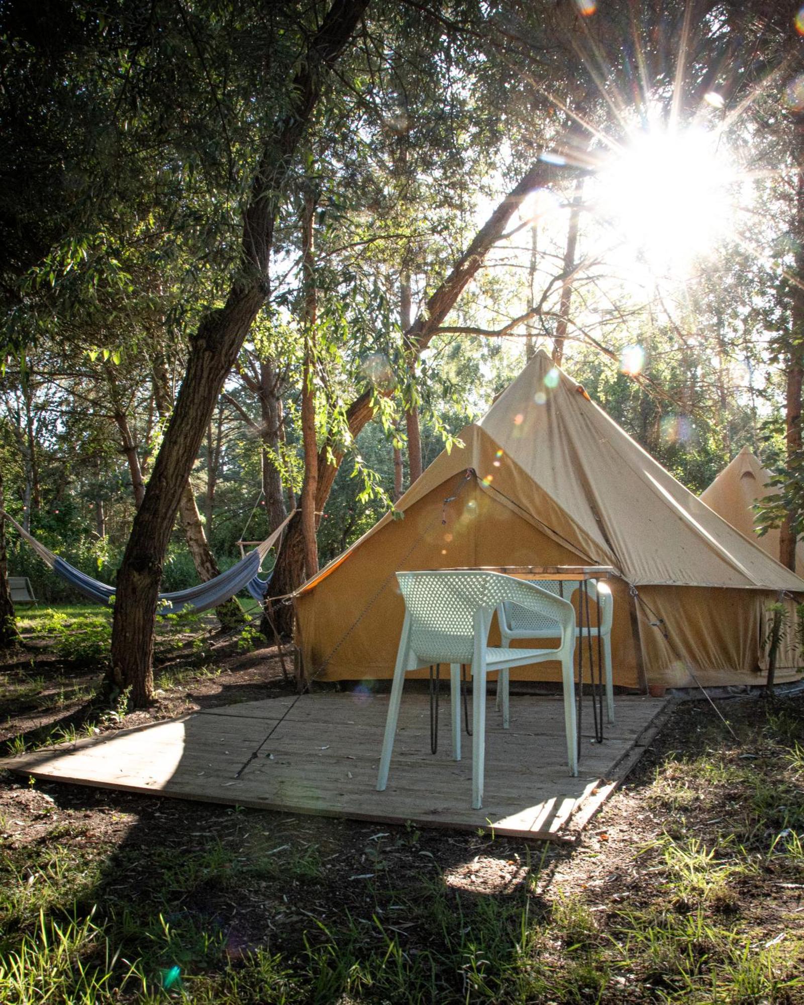 Raus Und Gut Glamping Am Graebendorfer See ドレープカウ エクステリア 写真